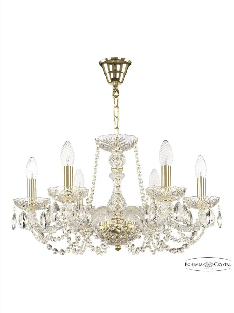 90664297 Люстра подвесная хрустальная 119/6/200 G Bohemia Ivele Crystal Тип С STLM-0328657