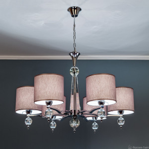 Frezia Light 1006/6 gray 83 люстра подвесная серая