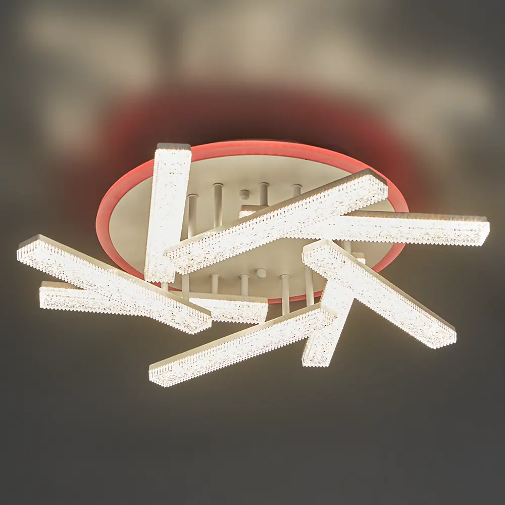 Люстра потолочная De City Оскар 8x10 Вт+22 Вт RGB LED 220 В с пультом управления STLM-2001293 - Вид №30