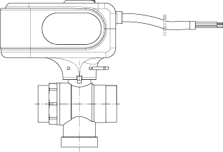 4310 23 00 MBA136Ротационные клапаны » Esbe серии MBA130  - Вид №1