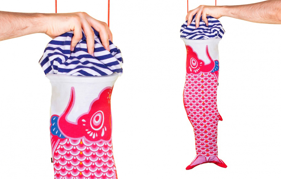 DYKITLBRE Дорожный мешок для белья koinibori красный Doiy  - Вид №2