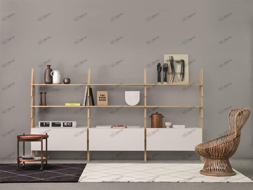 Agapecasa Открытый книжный шкаф Cavalletto sun-id-1402701