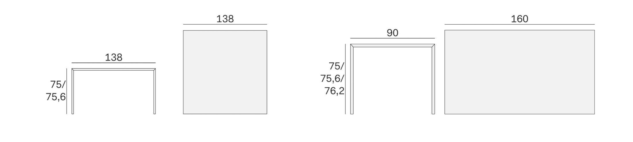 Металлический стол Novamobili ARCH-00026009 - Вид №5