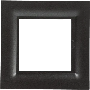 Рамка для розеток и выключателей Legrand Structura 1 пост цвет магнезиум