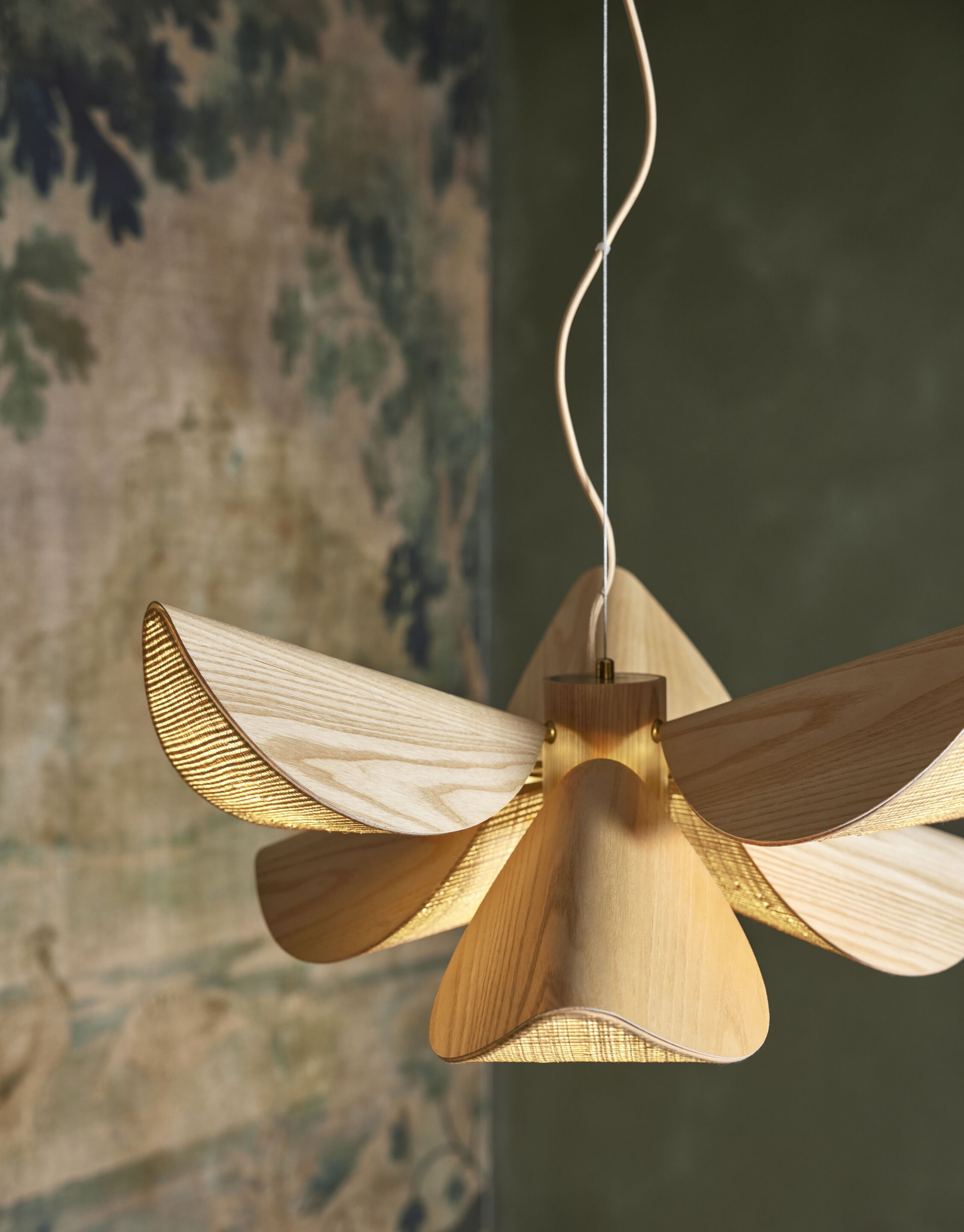 Деревянный подвесной светильник Forestier Lys ARCH-00062646 - Вид №3