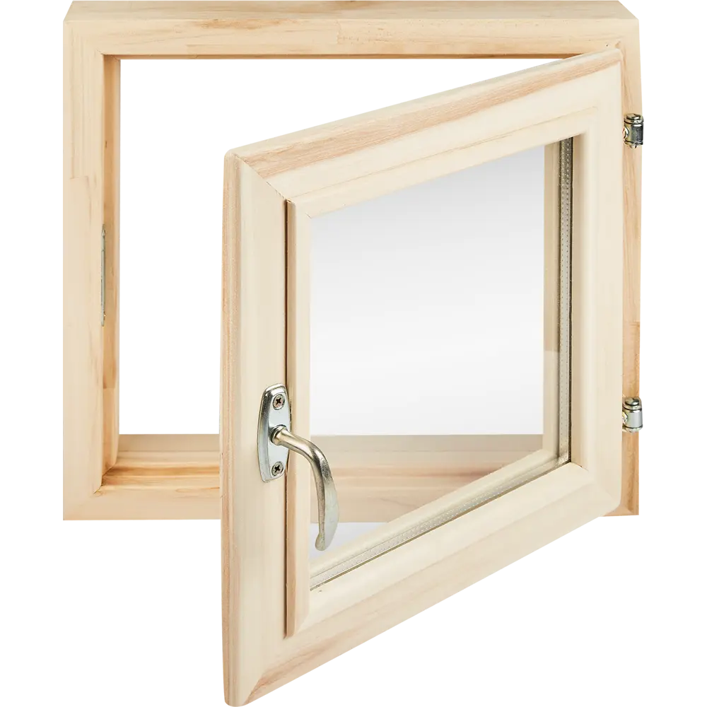 Santreyd: Деревянное окно для бани из липы 400x400 мм 84379094 STLM-0048889 - Вид №3