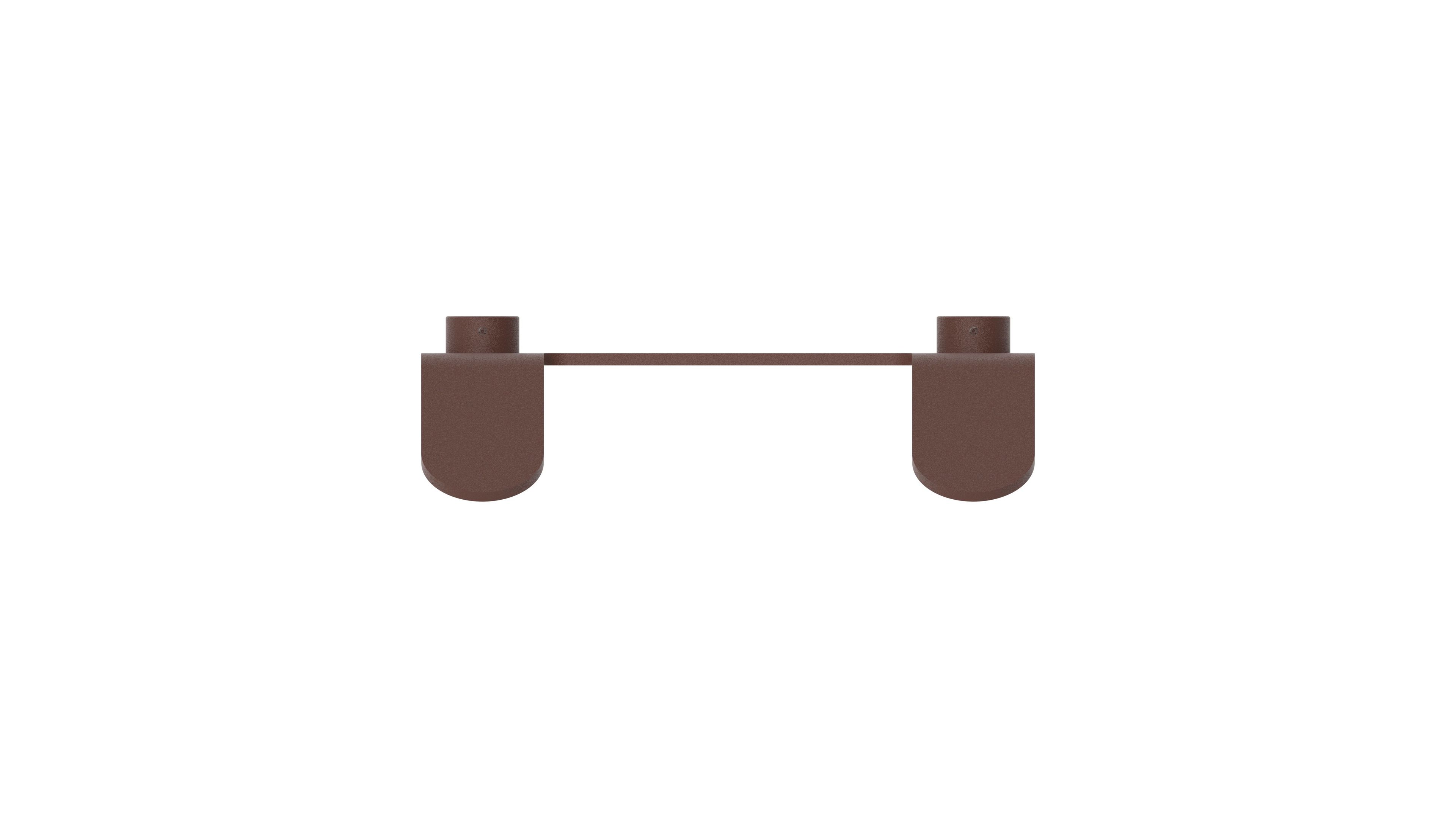 Стальная настенная вешалка с порошковым покрытием FUNCTIONALS QUATTRO ARCH-00038756 - Вид №12