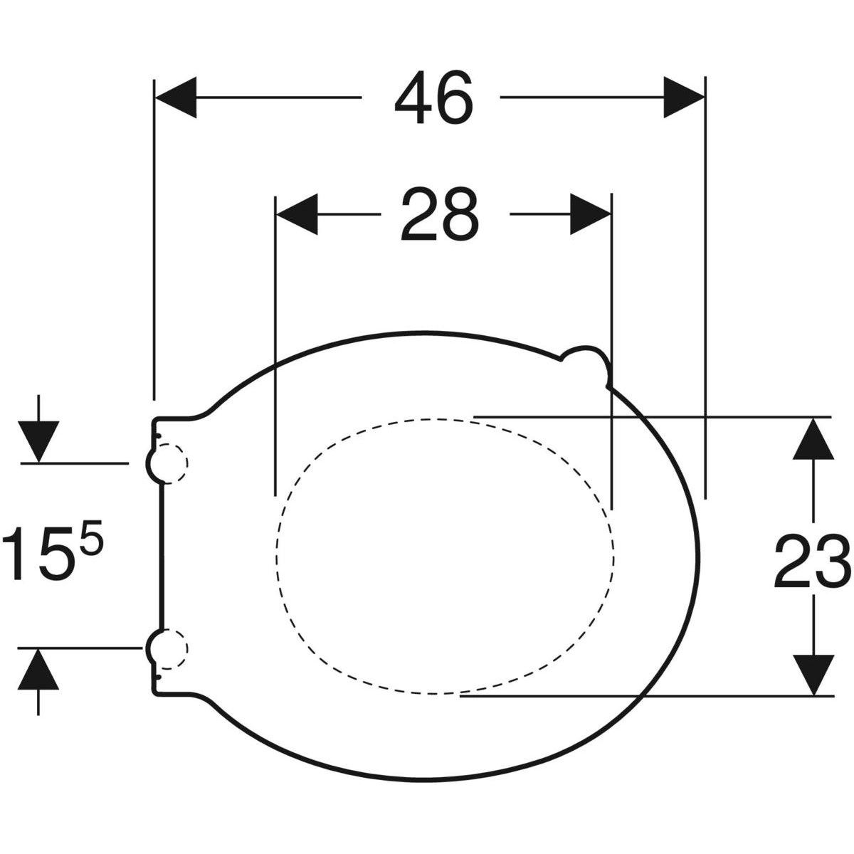 Сиденье для унитаза Geberit Selnova ARCH-00035076 - Вид №2