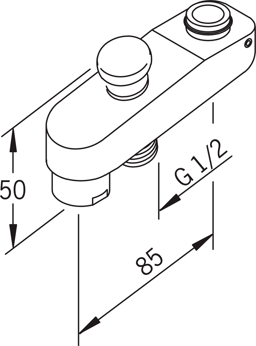 Oras 221210 Излив с переключателем 221210  Хром  - Вид №3