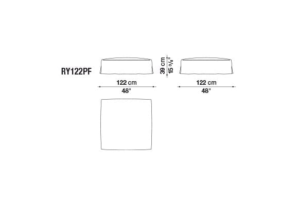Угловой диван из ткани B&B Italia ARCH-00050600 - Вид №23