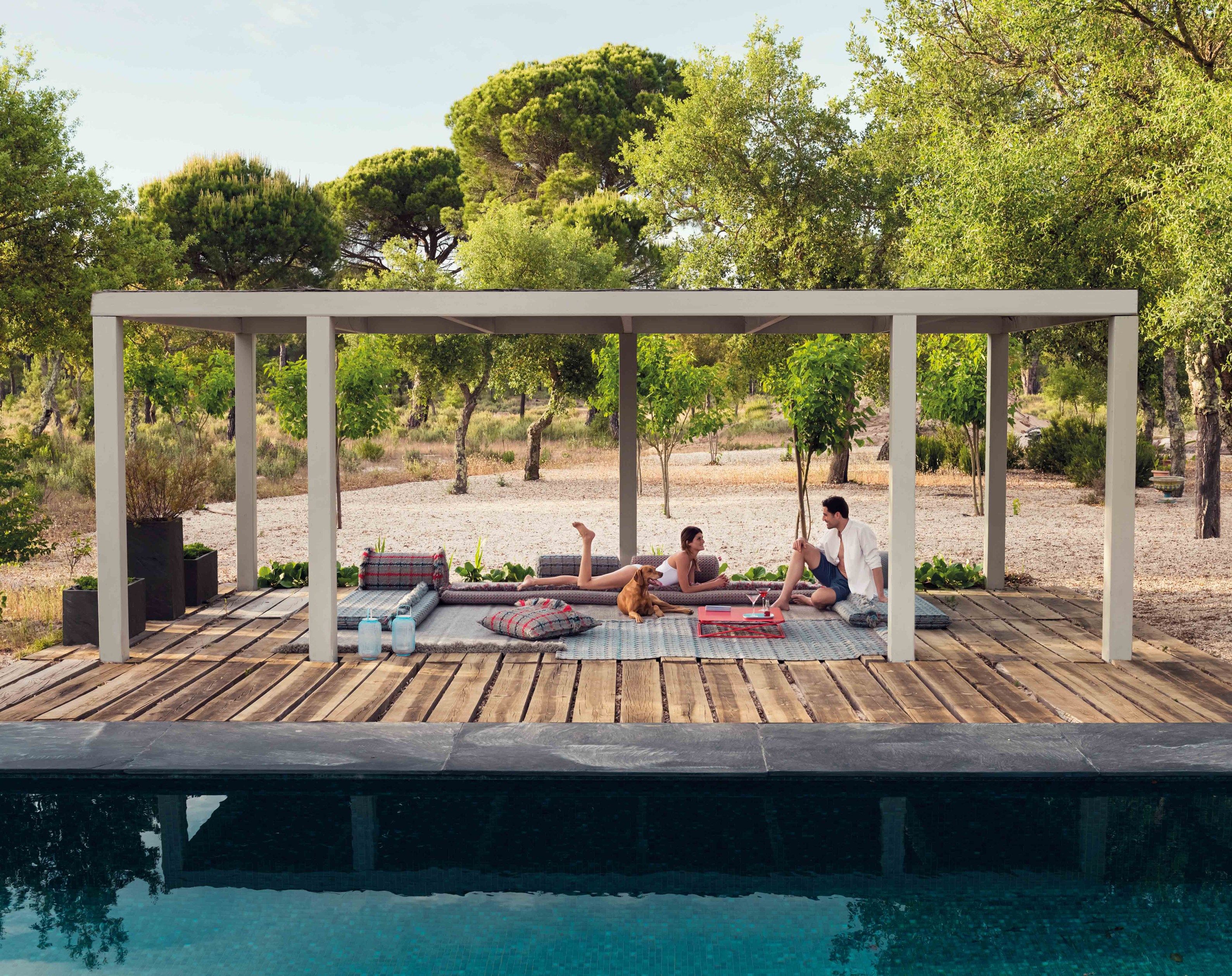 Напольный коврик из полипропилена GAN Garden Layers ARCH-00092302 - Вид №5