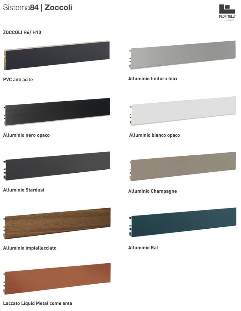 Встроенная кухня Dekton® с островом Floritelli Cucine ARCH-00067210 - Вид №31