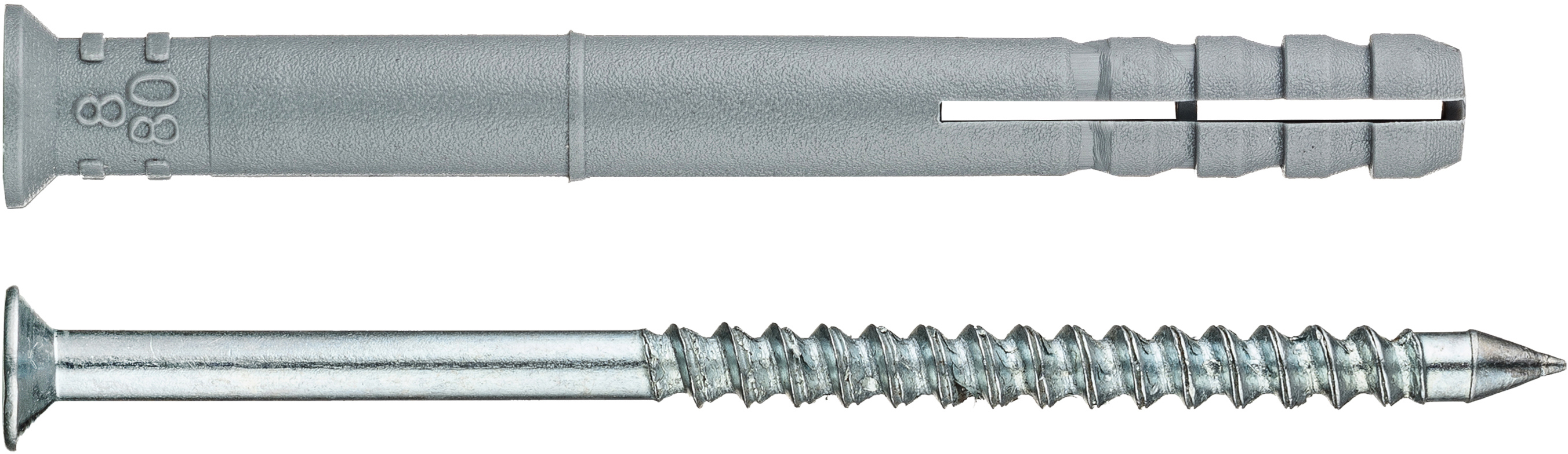 Дюбель-гвоздь TECH-KREP потайной 8×80 мм для бетона и кирпича (100 шт) 84038814