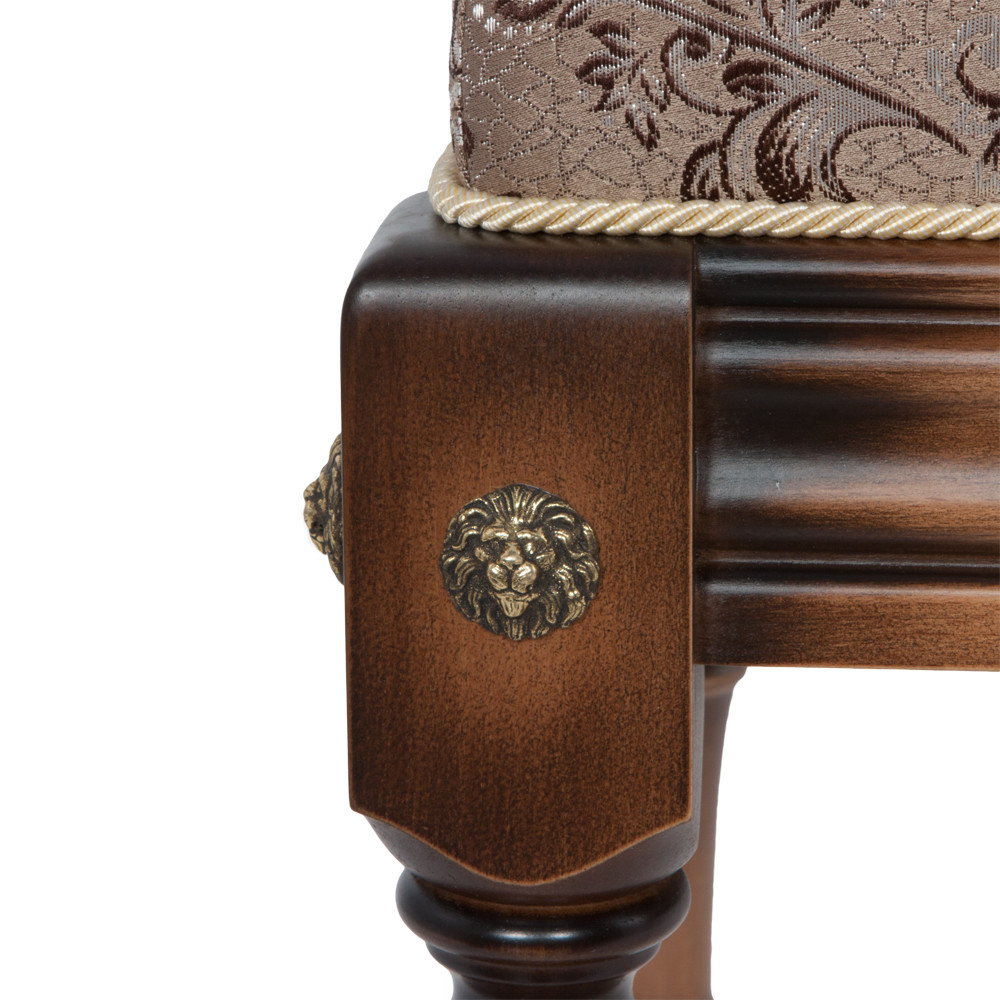 17105 Банкетка Классика 2 Орех Флора Браун BOGACHO 4627174557060 - Вид №1