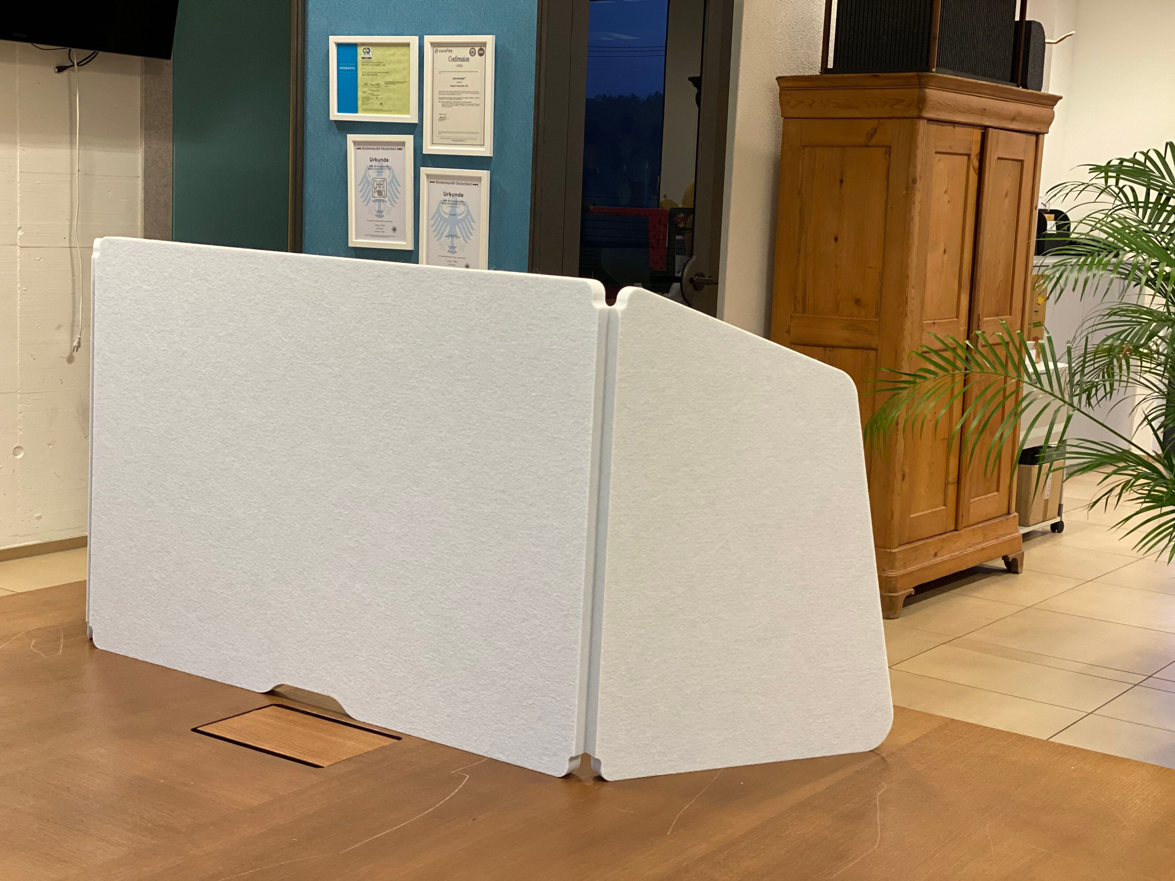 Отдельно стоящая панель перегородки стола IMPACT ACOUSTIC® ARCHISONIC® Felt ARCH-00095848 - Вид №6