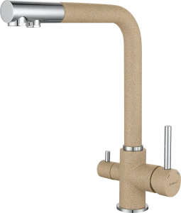 Кухонный смеситель 3611 песочный GranFest