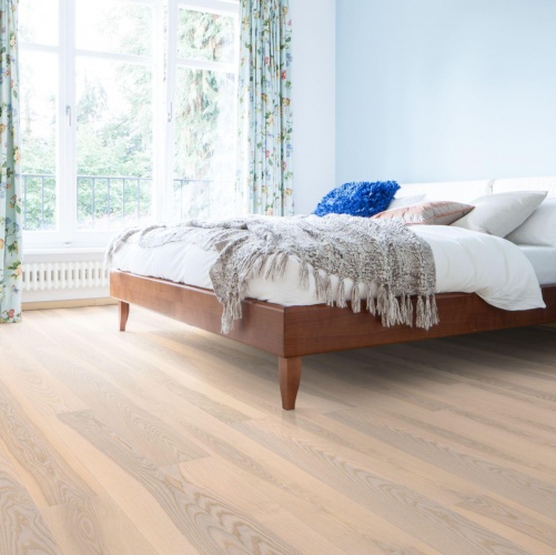 Паркетная доска Haro 4000 Series Top connect арктически-белый Ясень Кантри (Гладкая) 2200х180 мм 524892 - Вид №3