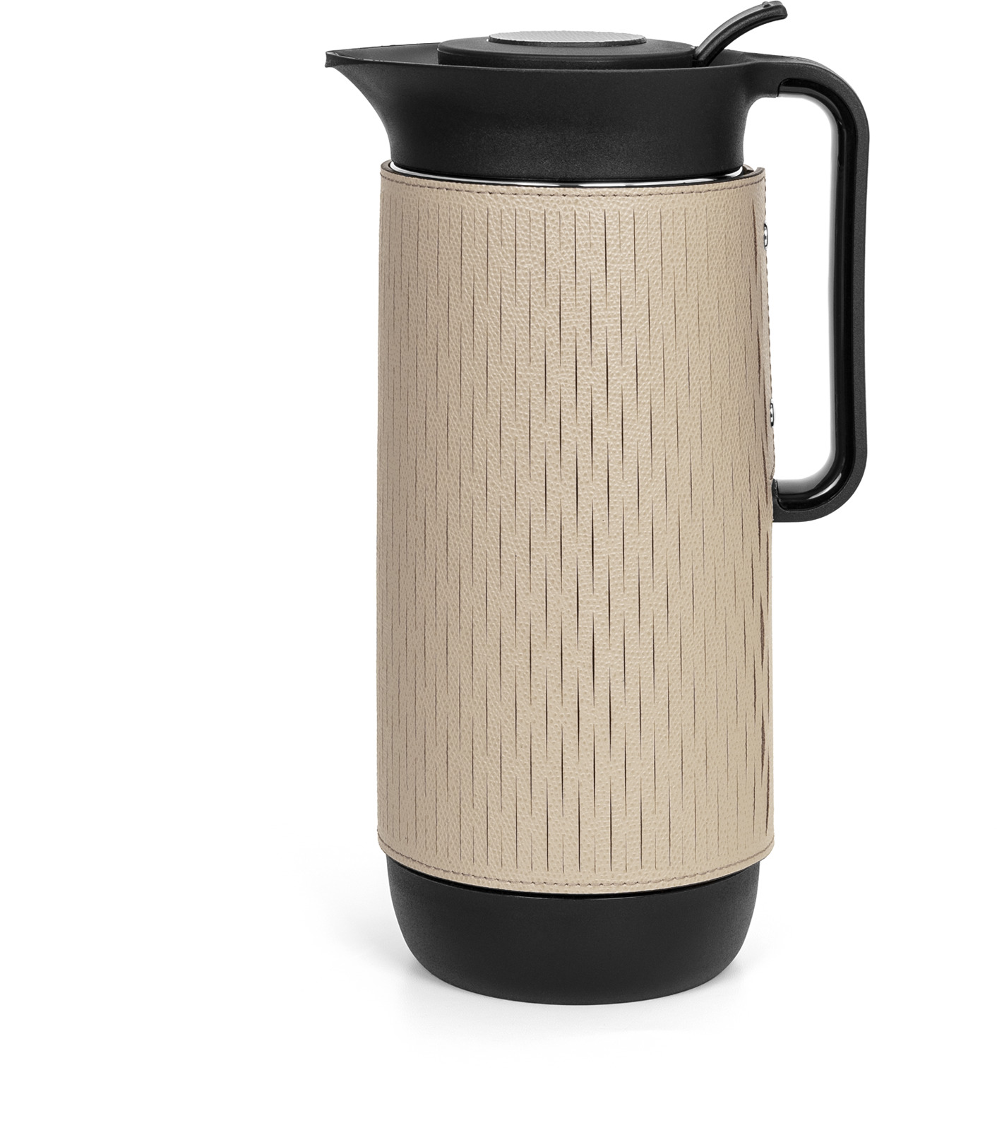 Термографин Mocha - 1 л - Ø 11X В 30 см / зернистая кожа серо-коричневый