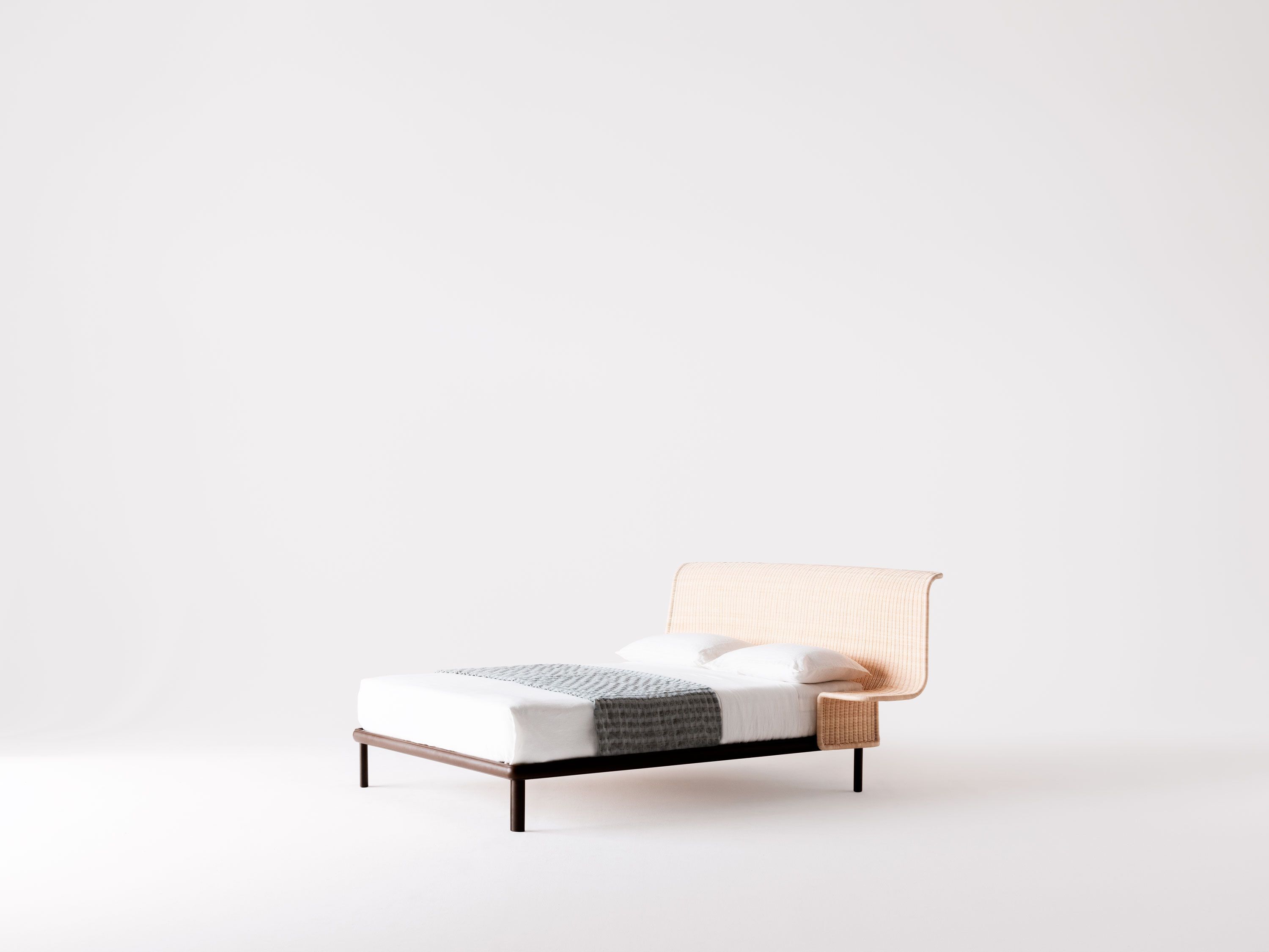 Двуспальная кровать из кованого железа и медоллино Lispi SERAFINO ARCH-00141857 - Вид №11