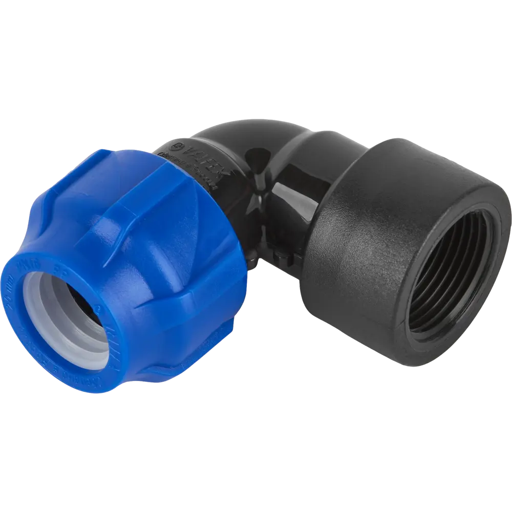 Отвод комбинированный 90° ПНД Valfex 3/4"x20 мм ВР 83742573 STLM-2149987 