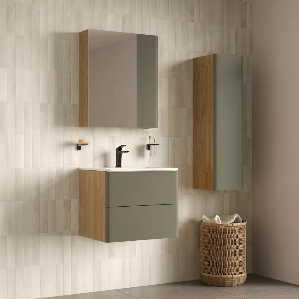 Корпус зеркального шкафа Iddis Lahta LAH60V0i99 72x60x15 см цвет дуб светлый STLM-2198671 - Вид №5