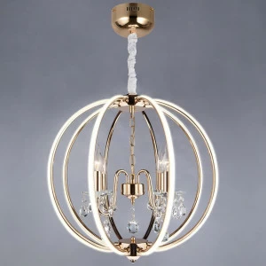 Подвесная люстра Bogates Atlas 418/8 Strotskis BOGATES ДИЗАЙНЕРСКИЕ, ATLAS, ШАР 187053 Белый