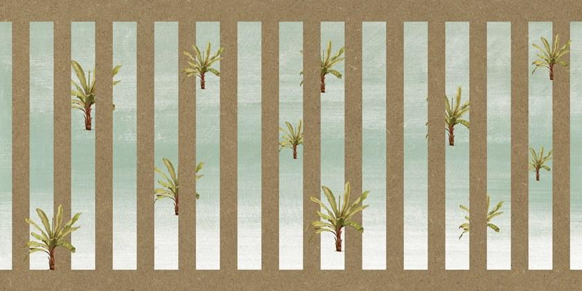 Wall&decò Огнеупорные экологические обои в полоску Contemporary wallpaper 2020 Wdbu200 - Вид №1