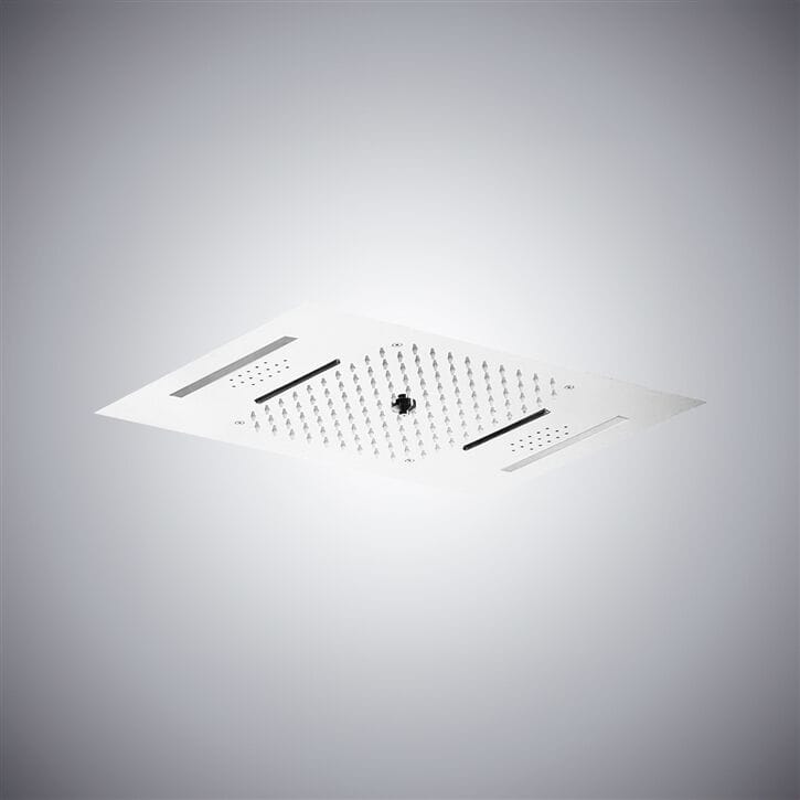 Светодиодная потолочная душевая головка из нержавеющей стали Fontana Showers Luxe Fontaine ARCH-00004624 - Вид №12