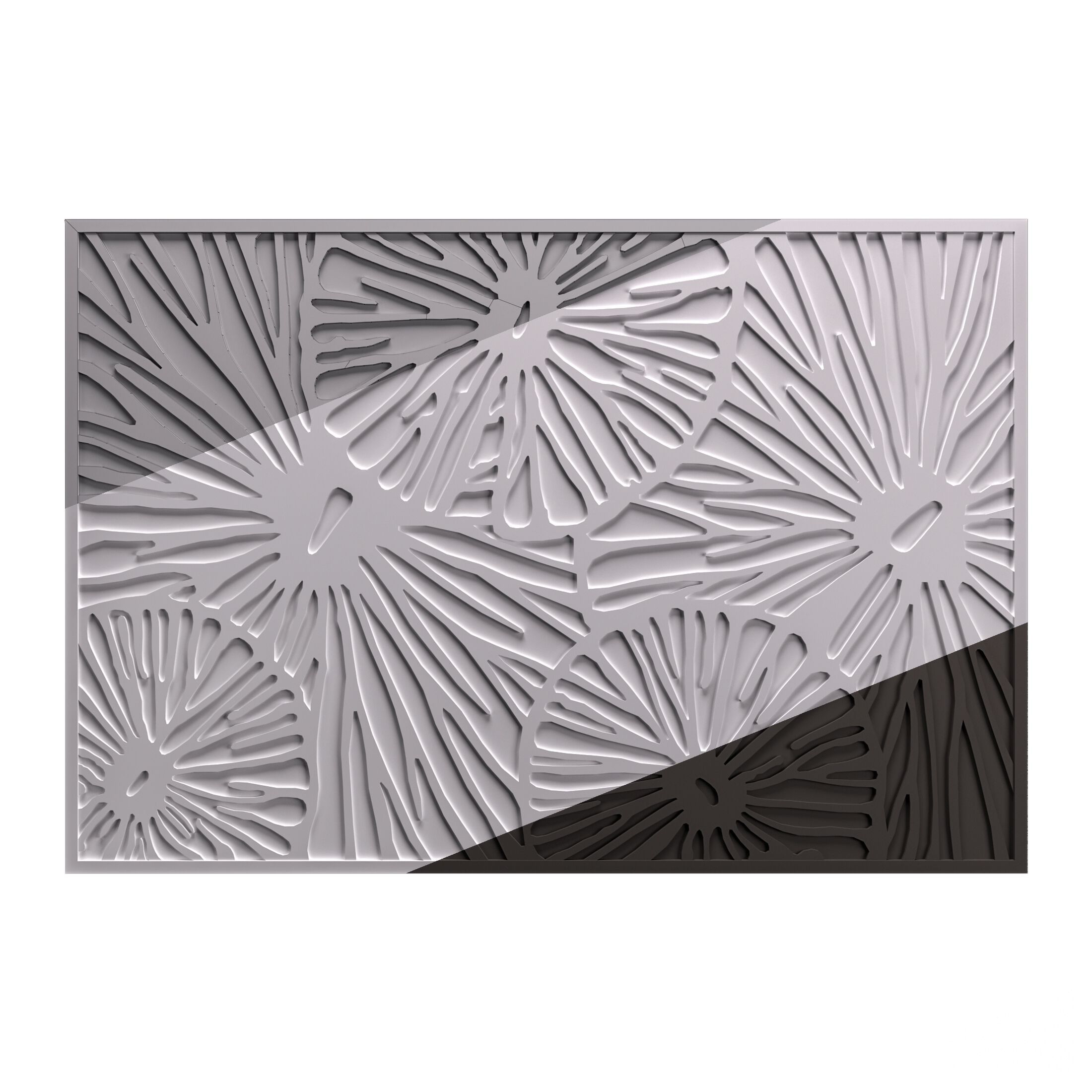 Трехмерная декоративная гипсовая панель WallDeco JANNET ARCH-00011789 - Вид №1