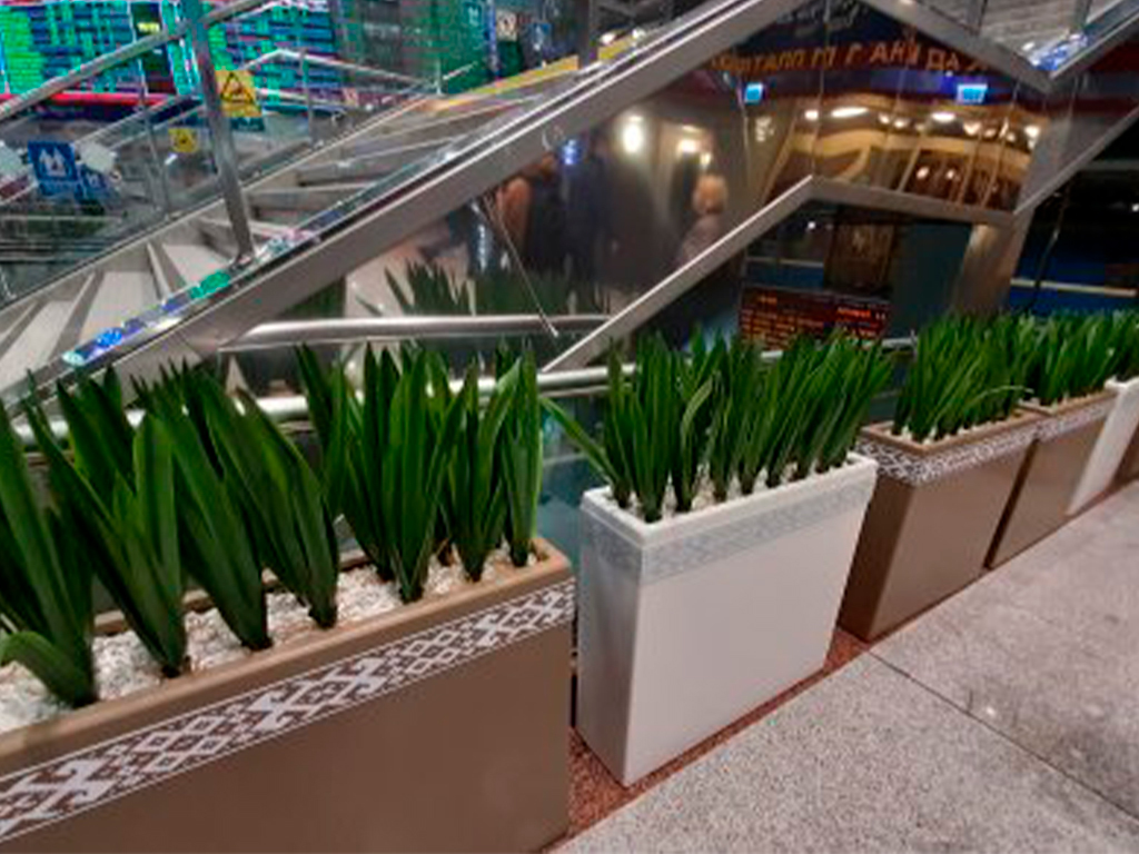 Кашпо коллекции "Бетула" ВD-02-58 120/30/80 ГеоПластБорд GPBST-87 - Вид №3