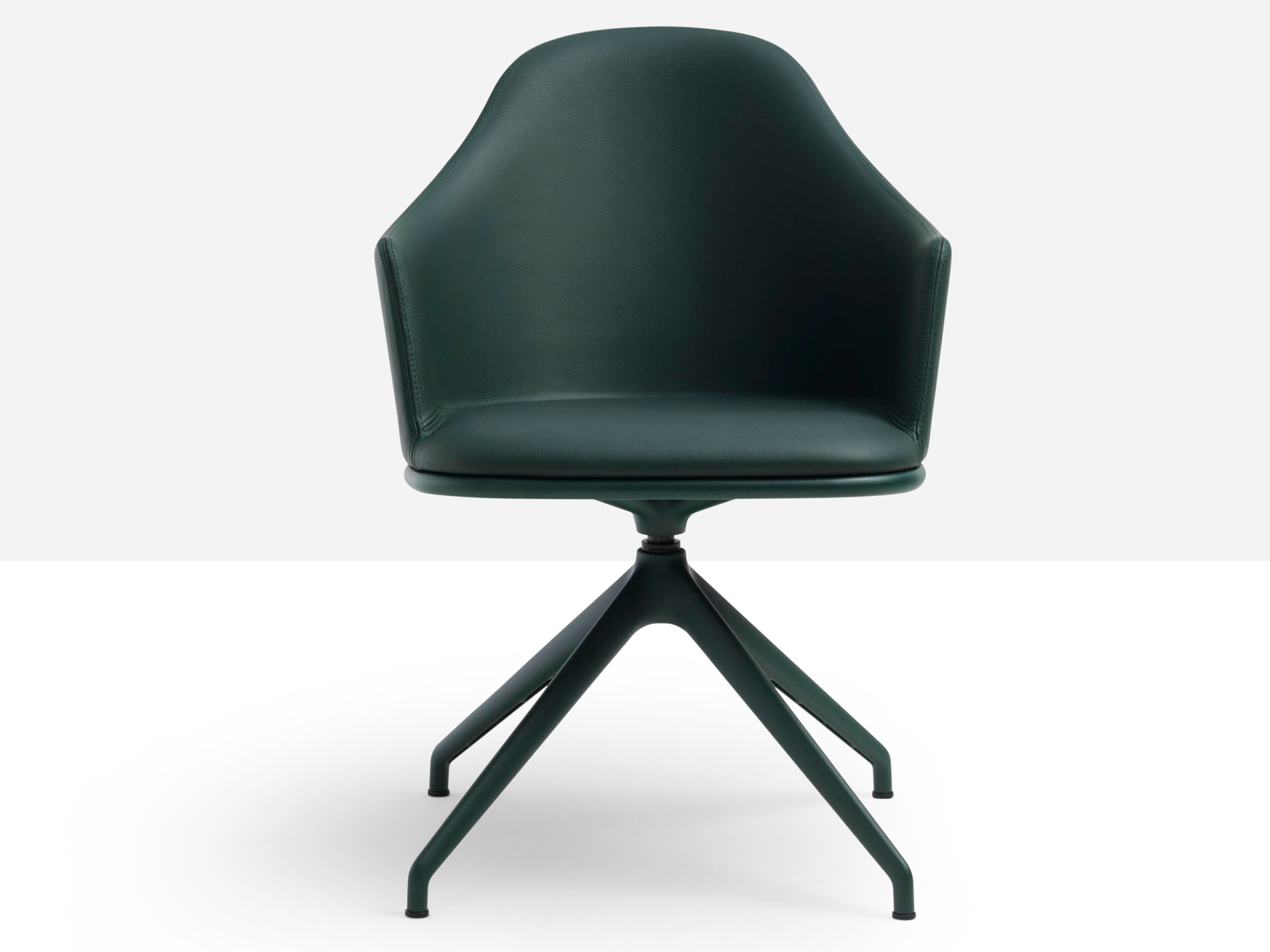 Кожаный стул с подлокотниками Midj ARCH-00033281 - Вид №1