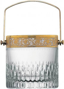 10555910 St. Louis Ведерко для льда с ручкой St. Louis "Цветок чертополоха" 1,2л Хрусталь