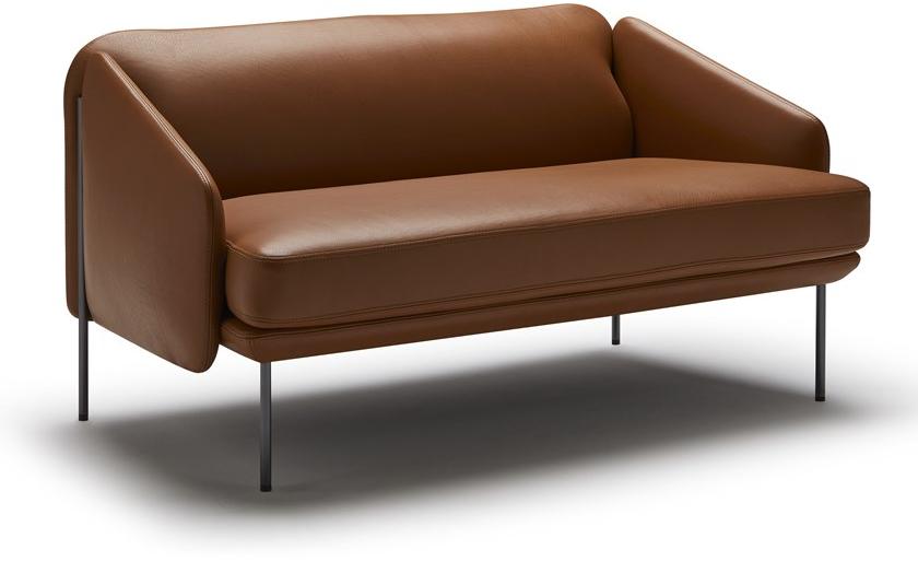 José Martínez Medina 2-х местный кожаный диван Blacktone sun-id-1420287 - Вид №1