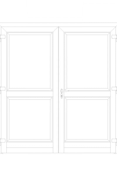 Алюминиевая входная дверь NURITH IMPERO ARCH-00007609 - Вид №4