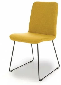 Pointhouse Санный стул с обивкой из ткани