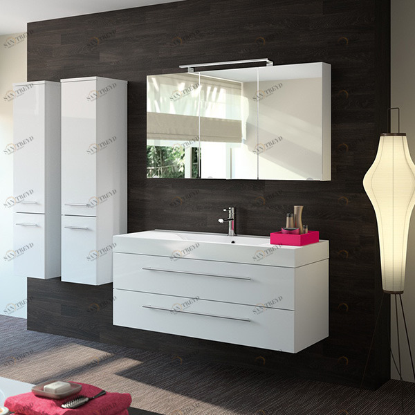 КОМПЛЕКТ МЕБЕЛИ STARLIGHT 120 СМ GLOSS WHITE SALGAR 22070