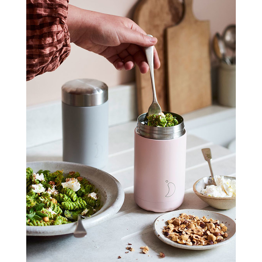 F500PAPNK Термос для еды food pot pastel, 500 мл, розовый Chilly's Bottles  - Вид №2