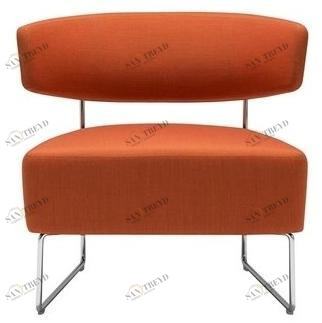 Andreu World Санный стул с обивкой из ткани Tauro Bu4201