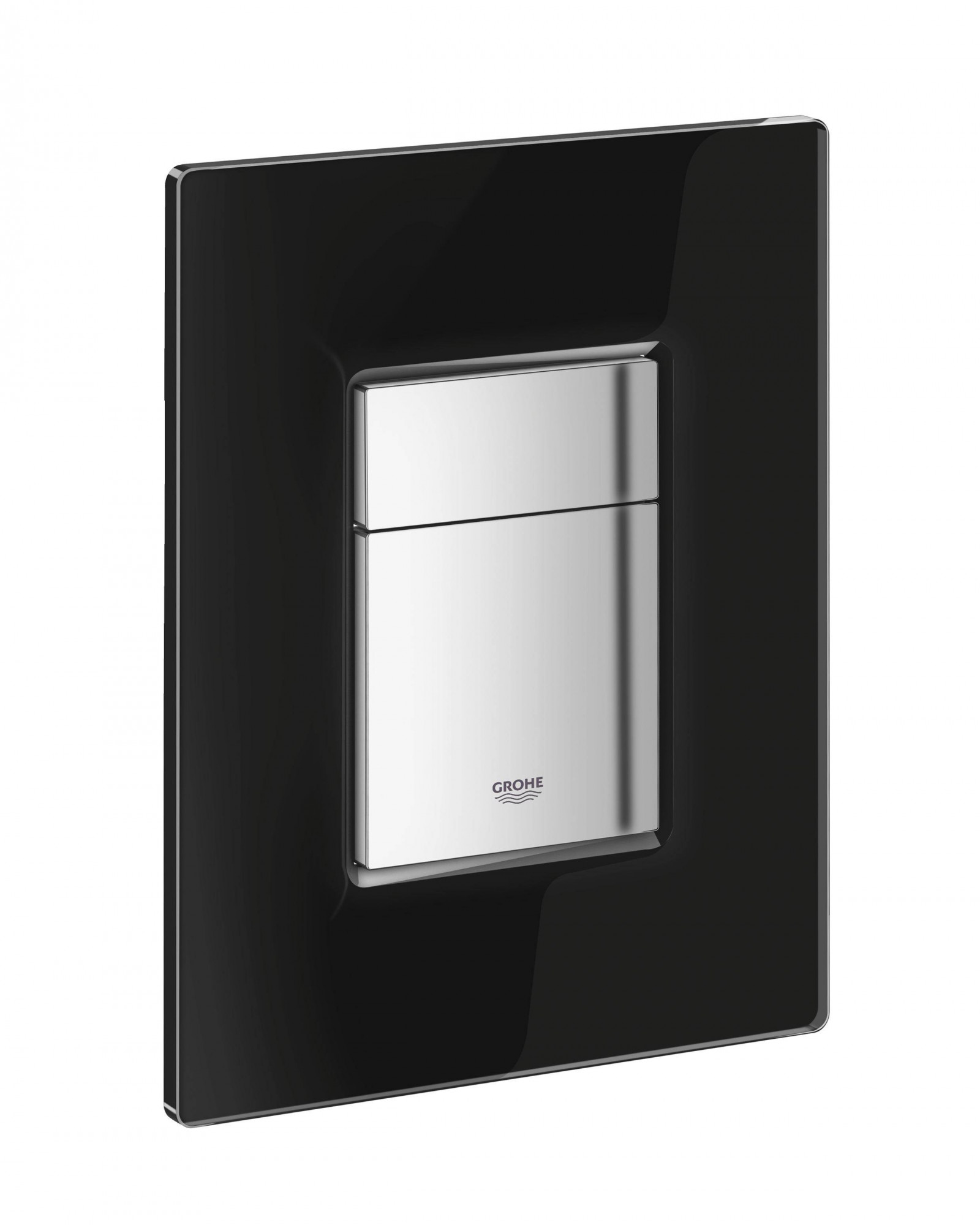 Панель смыва для унитаза GROHE Skate Cosmopolitan Glass (3 режима смыва), черный бархат (38845KS0)