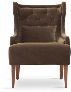 Enza Home Кресло из ткани с подлокотниками Piedra