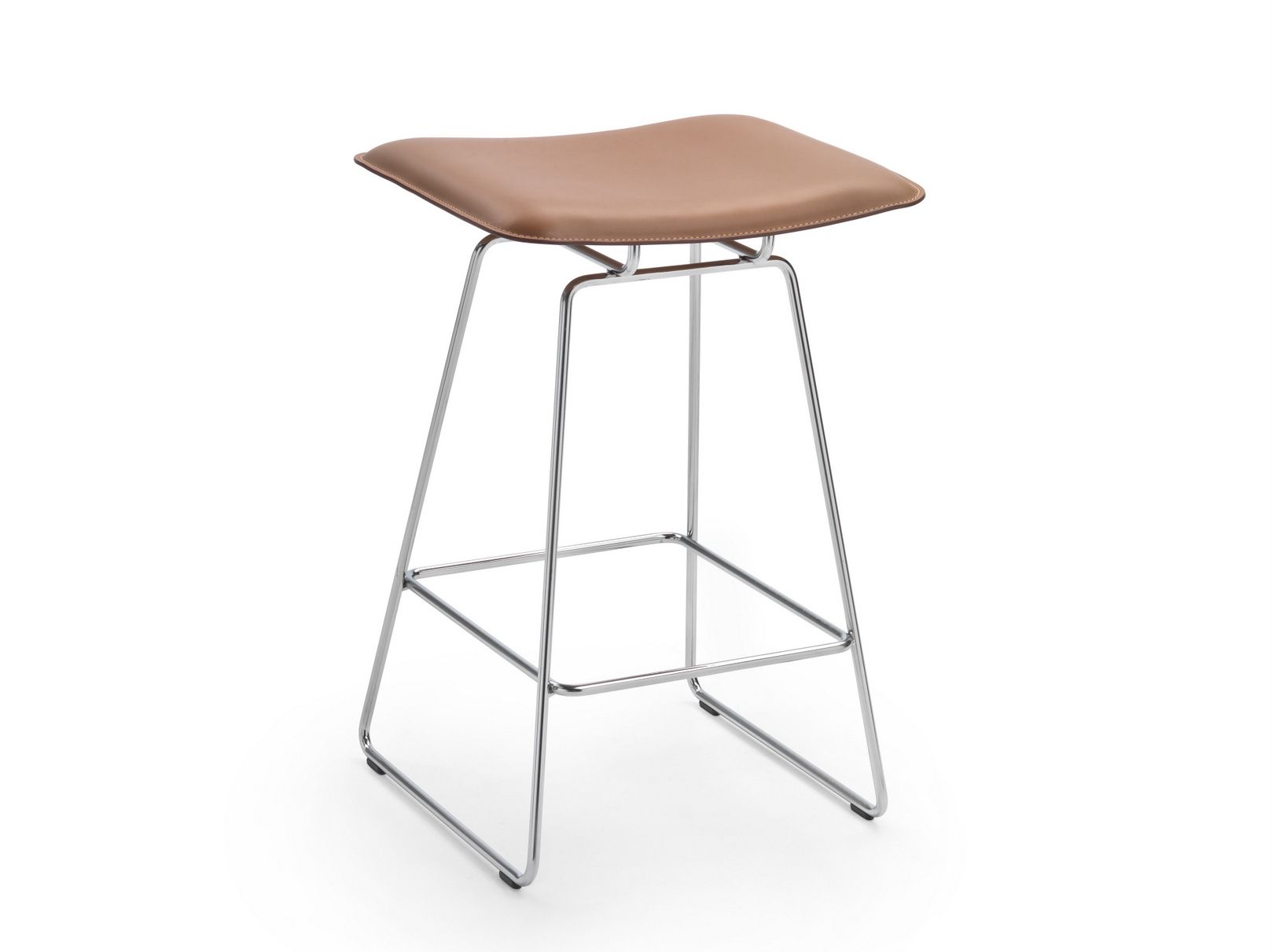 Высокий кожаный стул с подставкой для ног Flexform Echoes S. H ARCH-00061583