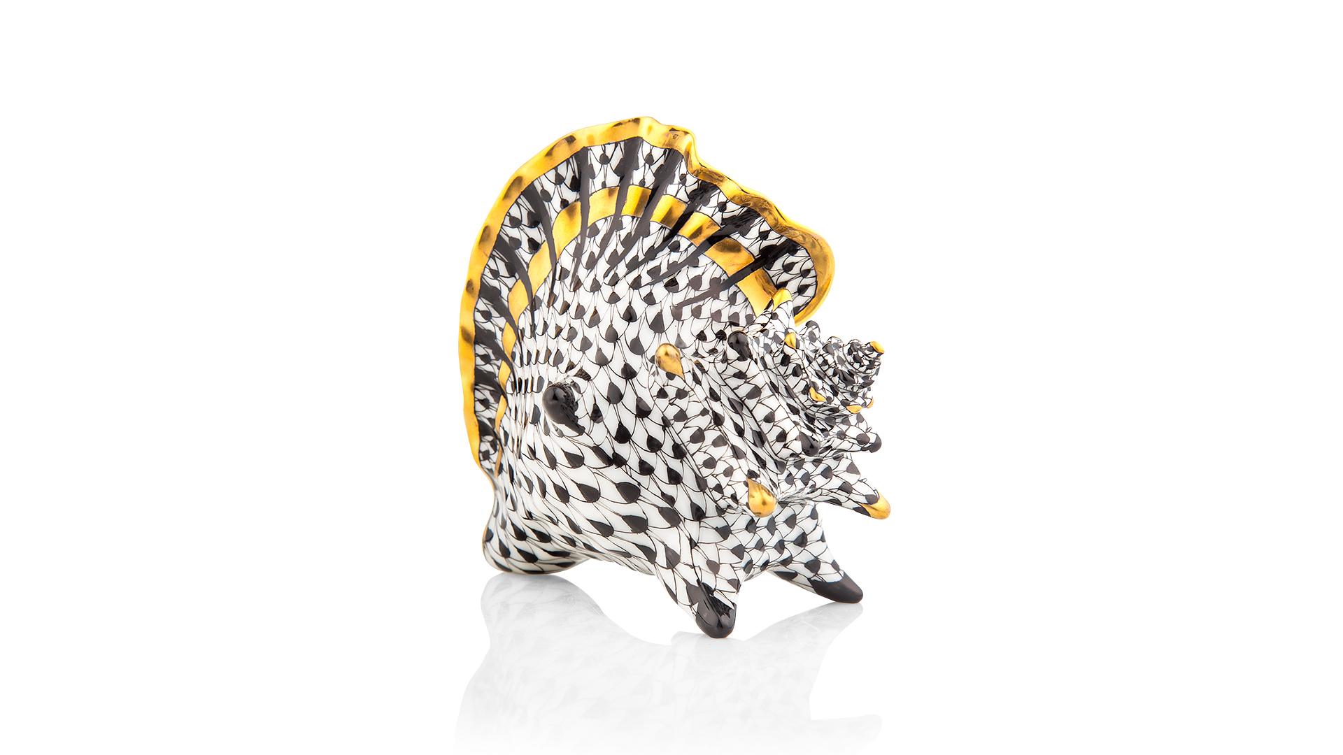 10623454 Herend Фигурка 8см "Морская раковина" Фарфор  - Вид №1