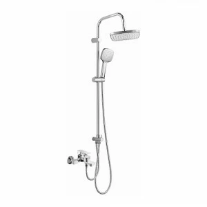 Orange Plito M16-933cr Душевая система в комплекте: смеситель для ванны с изливом; Белый