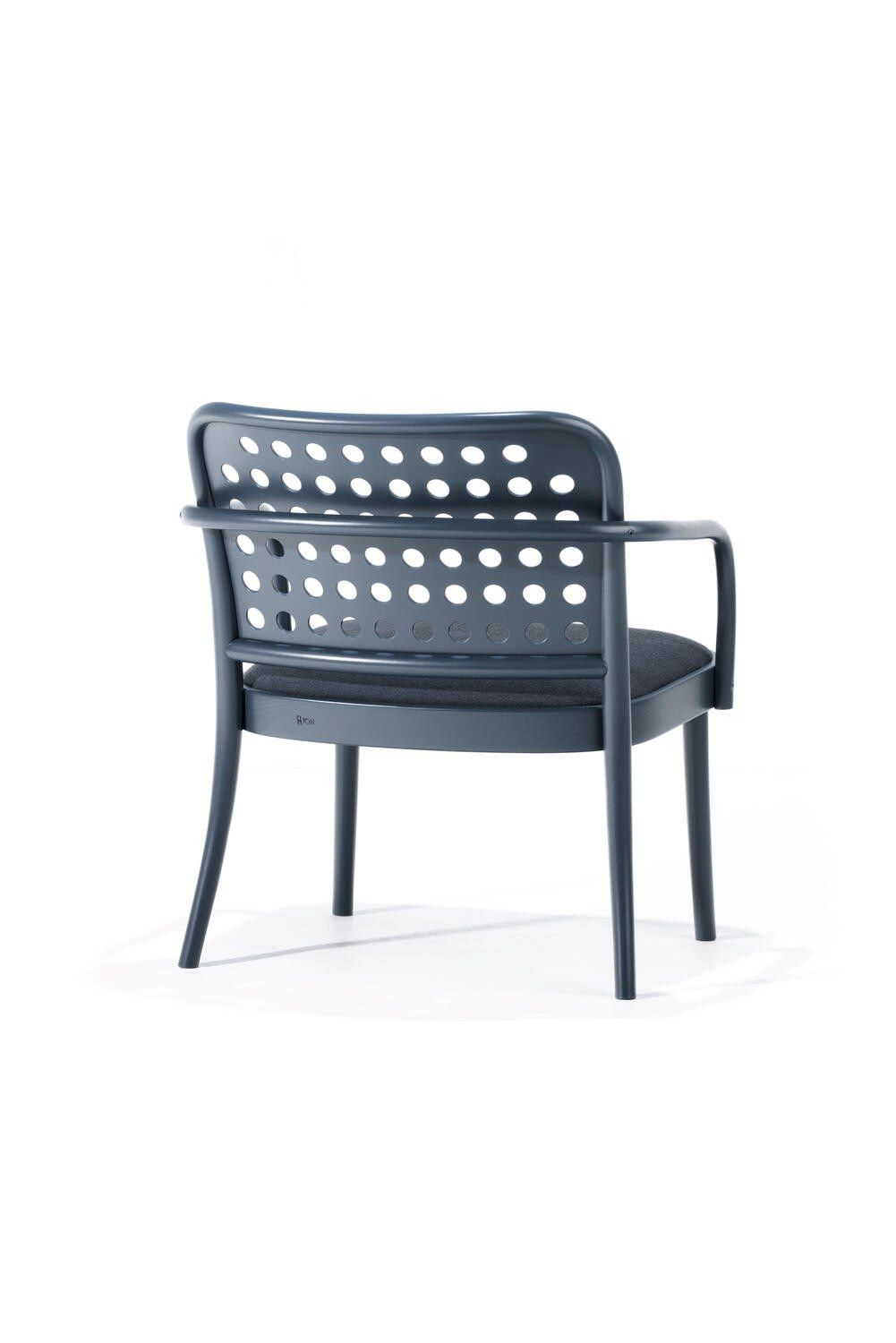 Деревянное кресло с подлокотниками с мягким сиденьем TON 822 ARCH-00035643 - Вид №3