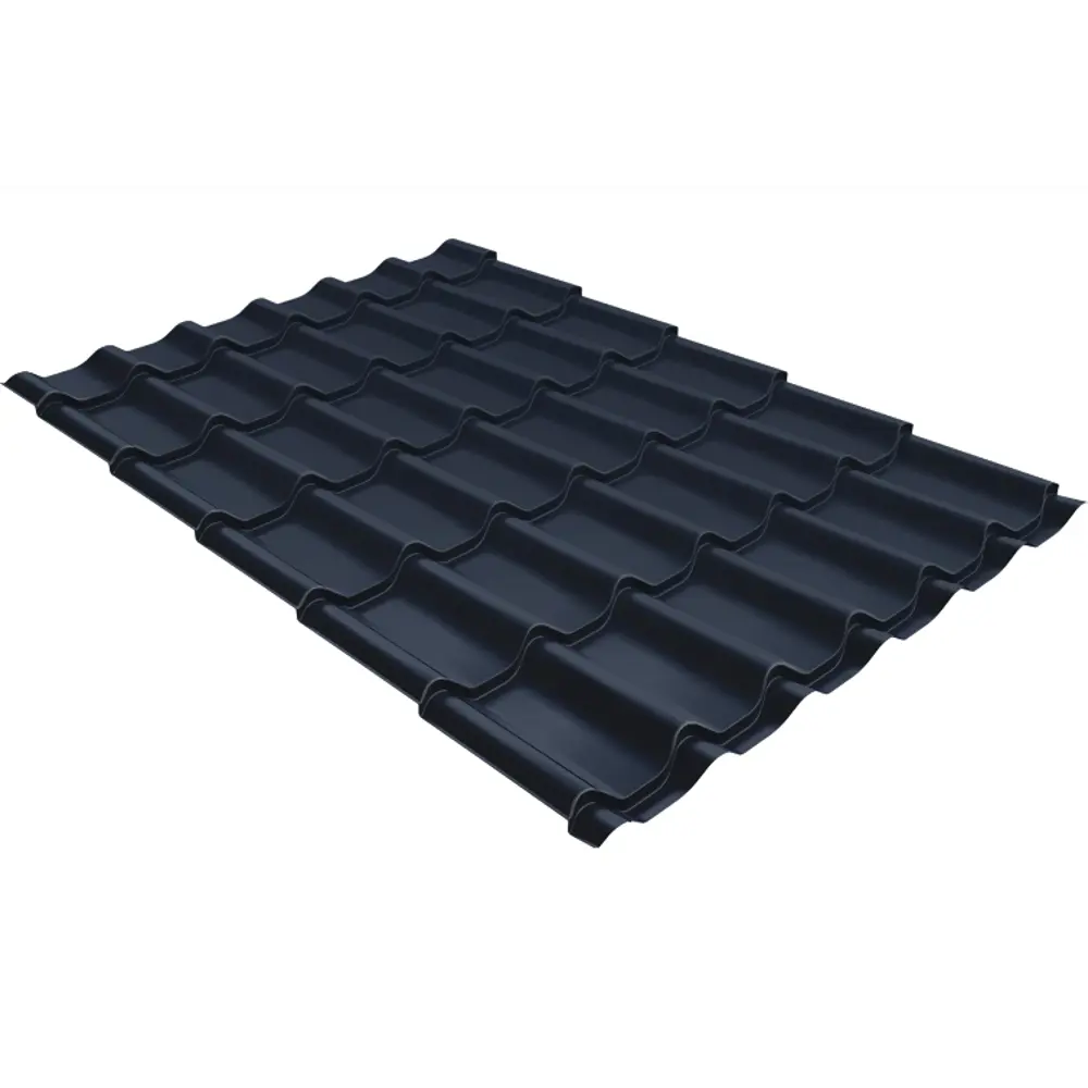 Металлочерепица 0.4 мм 115x1180 мм RAL 7024 серый 84427736 STLM-2010623 Santreyd 