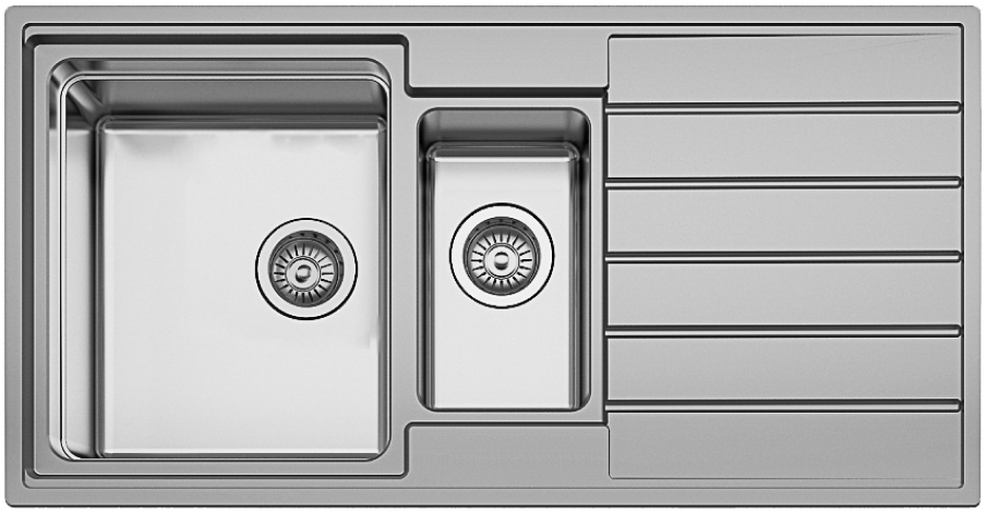 Кухонные мойки Eco Roma SMR-9750B.0 SEAMAN