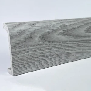 Плинтус Bello Deco 80x19x2000 мм ударопрочный влагостойкий дюрополимер северный дуб