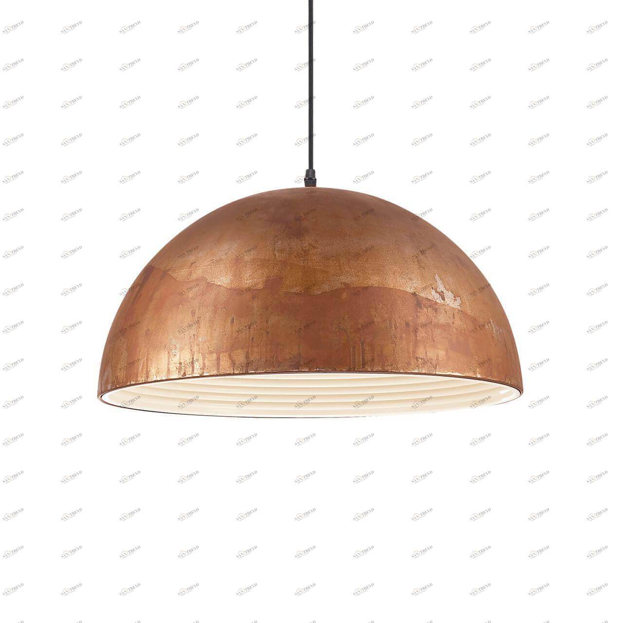 Подвесной светильник металлический коричневый Folk Folk SP1 D50 IDEAL LUX ДИЗАЙНЕРСКИЕ, FOLK 00-3889853 Белый;коричневый 