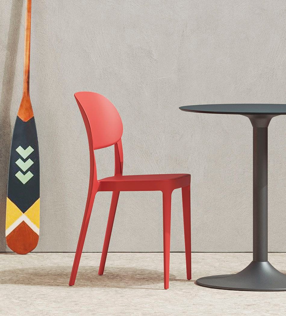 Штабелируемый садовый стул из инженерного пластика In Stock Alma Design ARCH-00055067