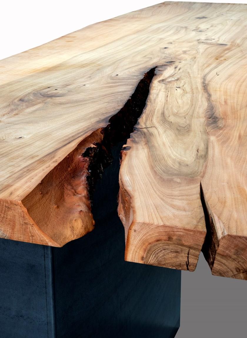 Tabula Прямоугольный стол из вяза Unica sun-id-1468611 - Вид №1